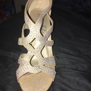 Prom dress and shoes